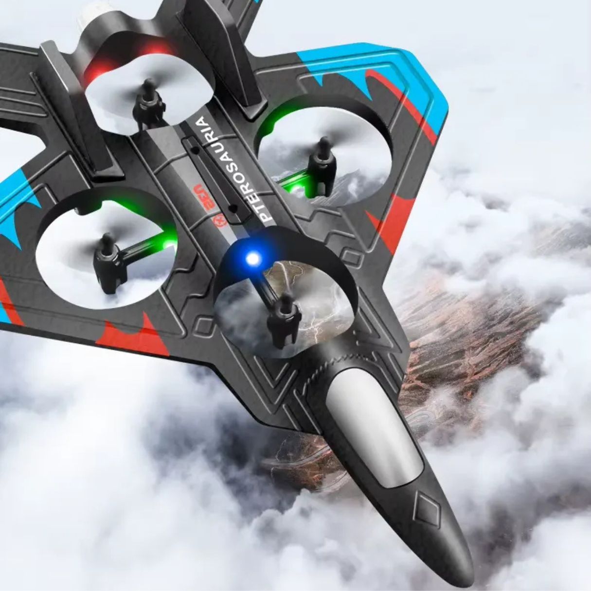 Jet-Dron Acrobático Indestructible – Hace Piruetas y Vuela Alto con el 30% OFF Solo Por Tiempo Limitado.