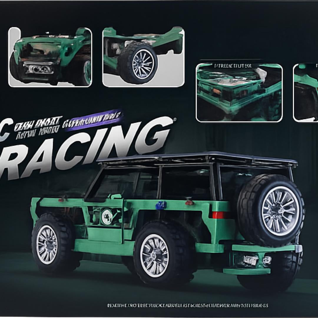 Supercar de Construcción a Control Remoto – Tecnología, Diversión y Velocidad en un Solo Set