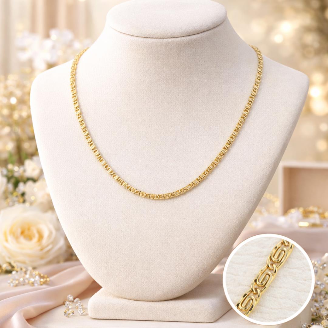 Cadena de Oro Laminado 18K para Mujer con 30% de DESCUENTO – Lujo que Enamora