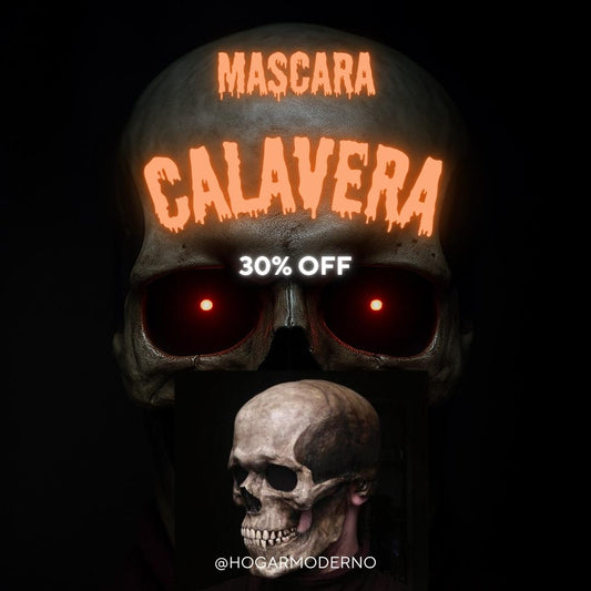 Halloween No Perdona... ¡Consigue la Máscara Calavera Más Aterradora del Año!