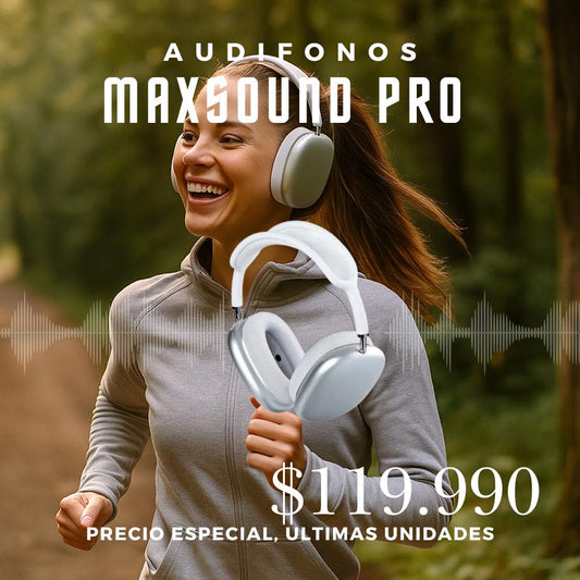 🎧 MaxSound Pro – Auriculares inalámbricos premium con sonido envolvente y cancelación de ruido