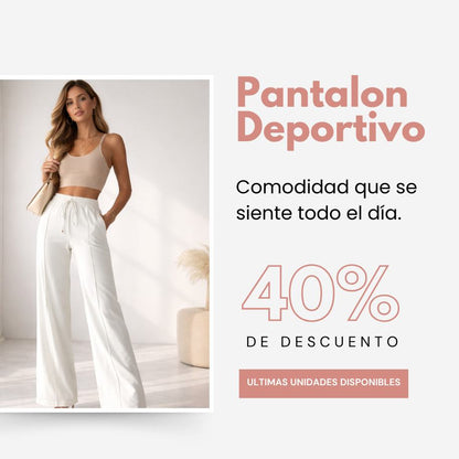 PANTALÓN DEPORTIVO MUJER CINTURA ALTA – COMODIDAD PREMIUM QUE REALZA TU FIGURA | 🔥 40% DE DESCUENTO HOY