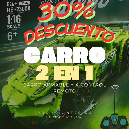 Supercar de Construcción a Control Remoto – Tecnología, Diversión y Velocidad en un Solo Set