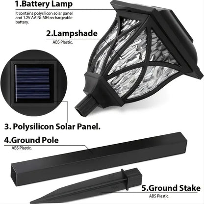 SolarGlow® Iluminación sofisticada sin consumo eléctrico 🎁 PACK X6