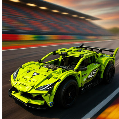 Supercar de Construcción a Control Remoto – Tecnología, Diversión y Velocidad en un Solo Set