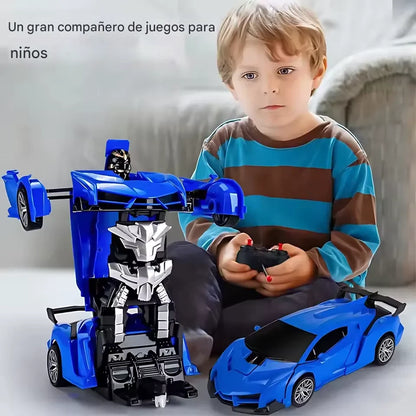 Carro Transformer a Control Remoto – ¡El Regalo Estrella de Navidad con 40% OFF!
